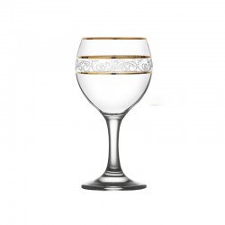 Set 6 Vasos Refresco Gold...